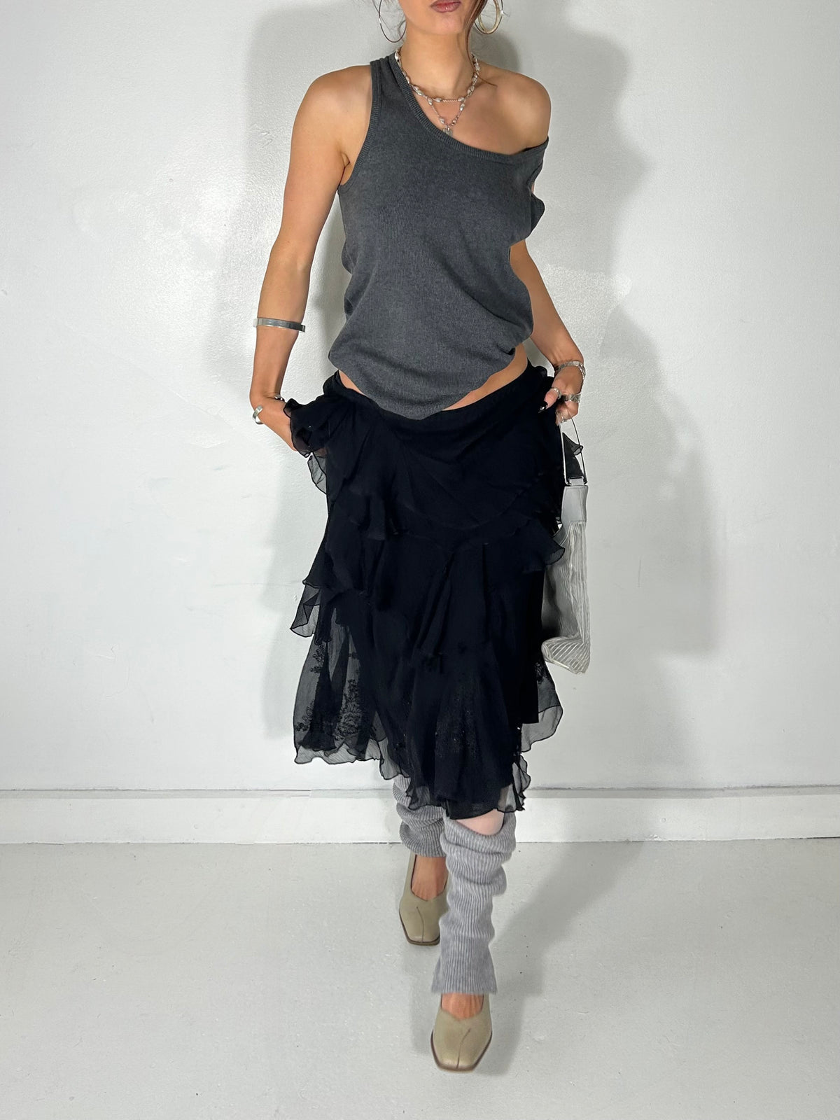 484 Ruffle Maxi