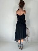 180 Lace Up Midi