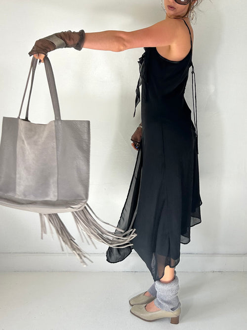 180 Lace Up Midi