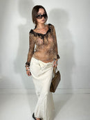 698 Leopard Blouse