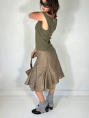 510 Asymmetric Midi