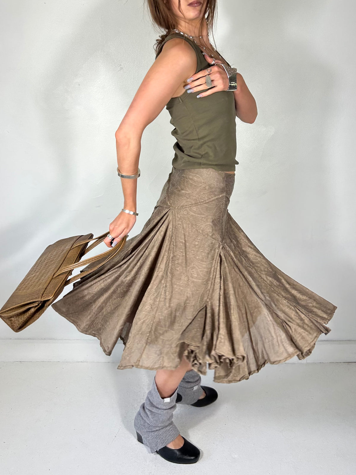 510 Asymmetric Midi