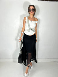 464 Sheer Maxi