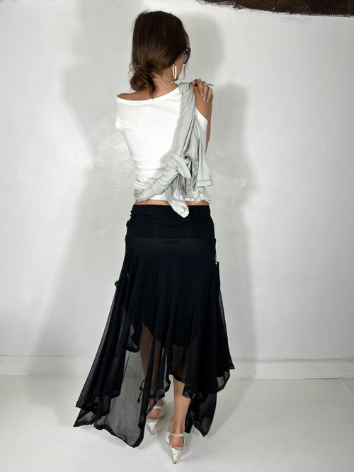 464 Sheer Maxi