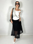 464 Sheer Maxi