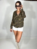 733 Camo Blouse