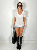 743 Lace Tee