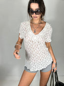 743 Lace Tee