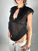 758 Dot Blouse