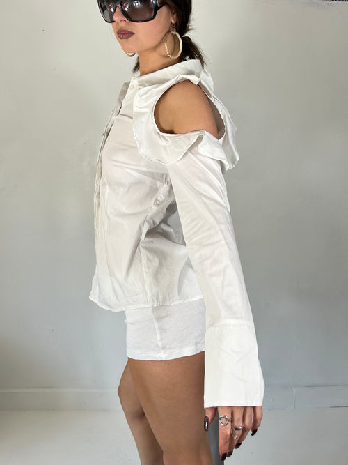 809 Cutout Blouse