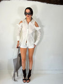 809 Cutout Blouse