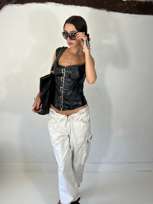 816 Buckle Corset