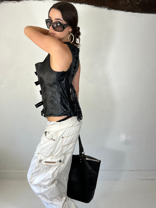 816 Buckle Corset