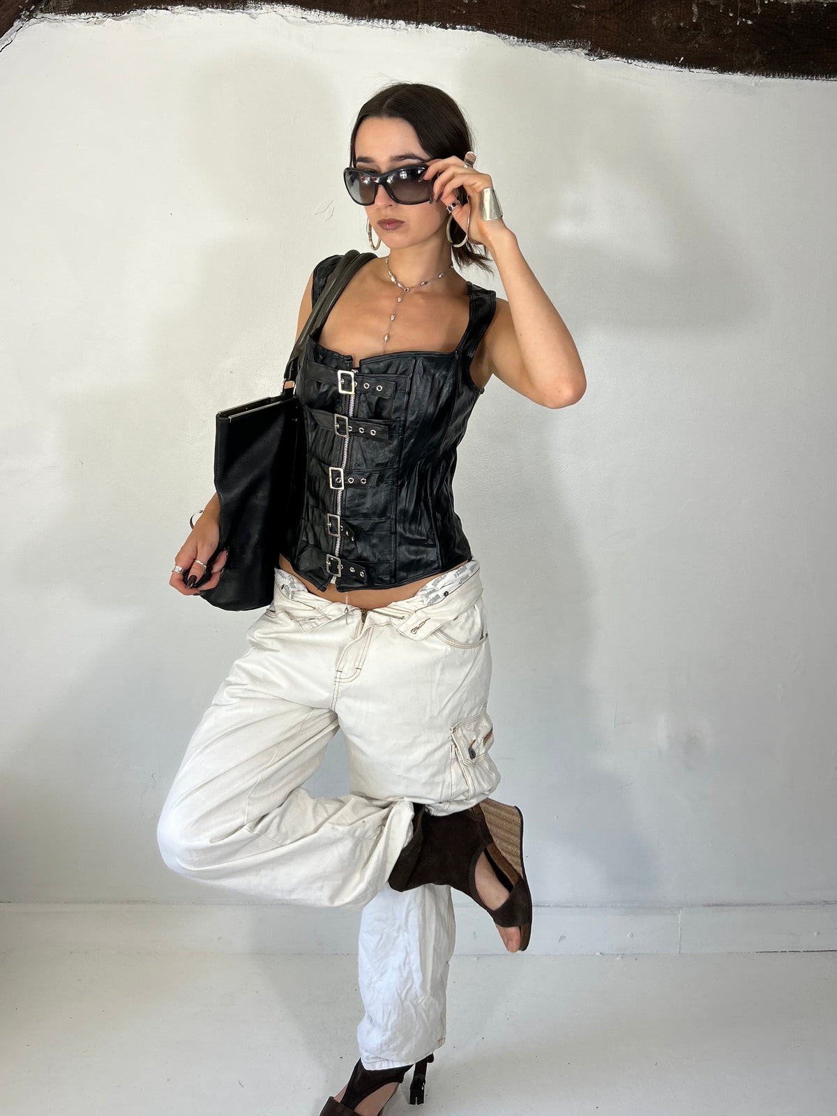 816 Buckle Corset
