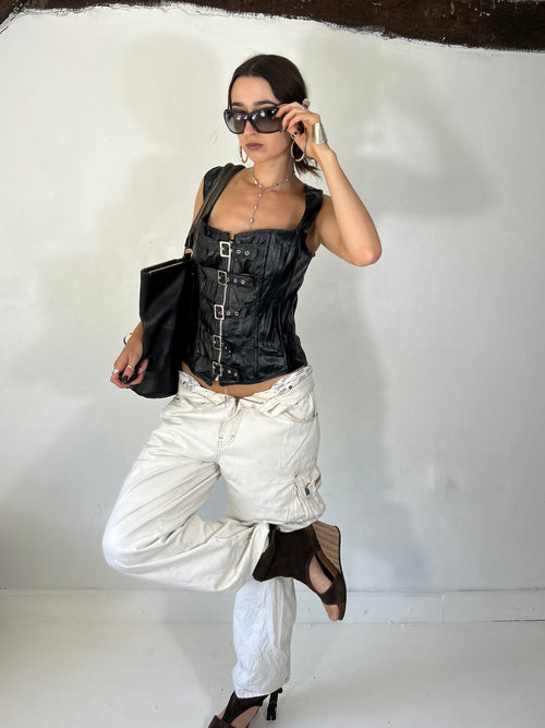 816 Buckle Corset