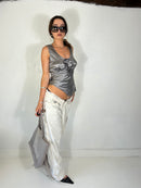 828 Satin Tank