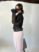 844 Sheer Blouse