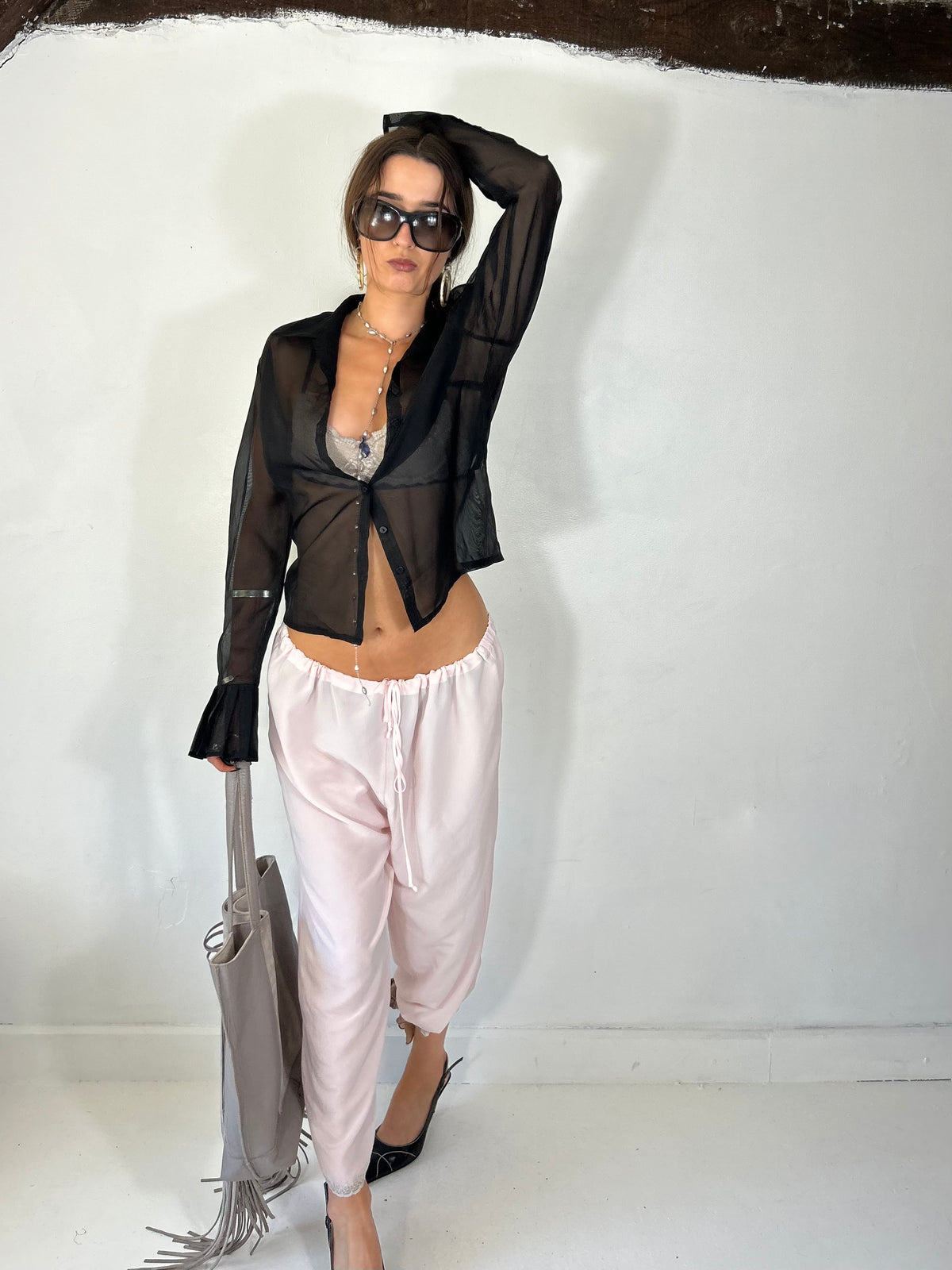 844 Sheer Blouse