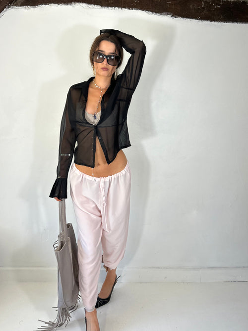 844 Sheer Blouse