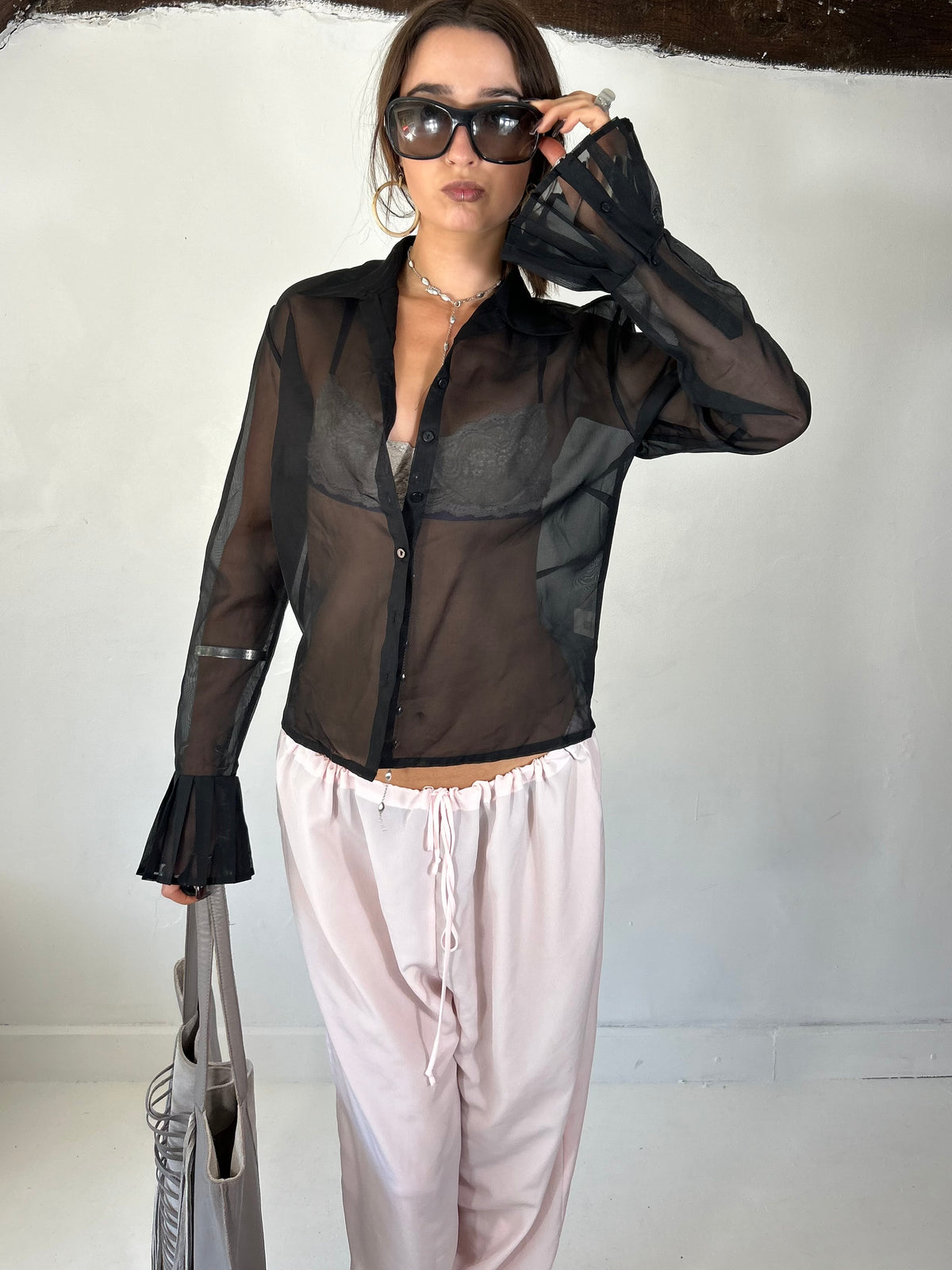 844 Sheer Blouse
