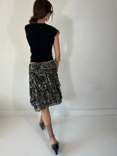 507 Print Midi