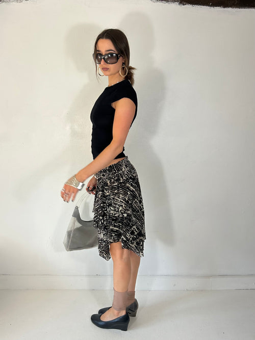 507 Print Midi