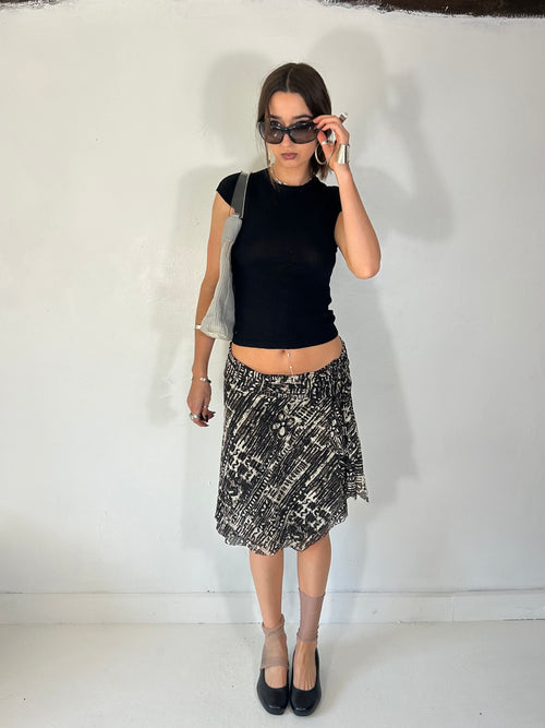 507 Print Midi