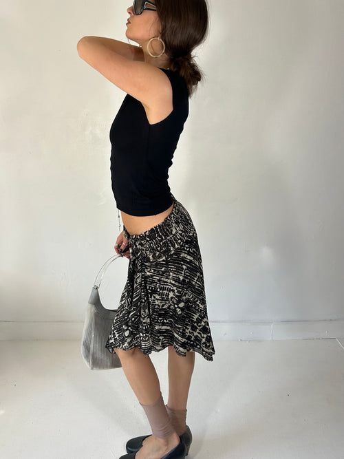 507 Print Midi