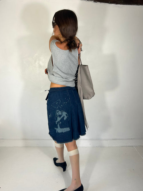 519 Print Midi