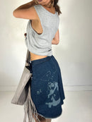519 Print Midi