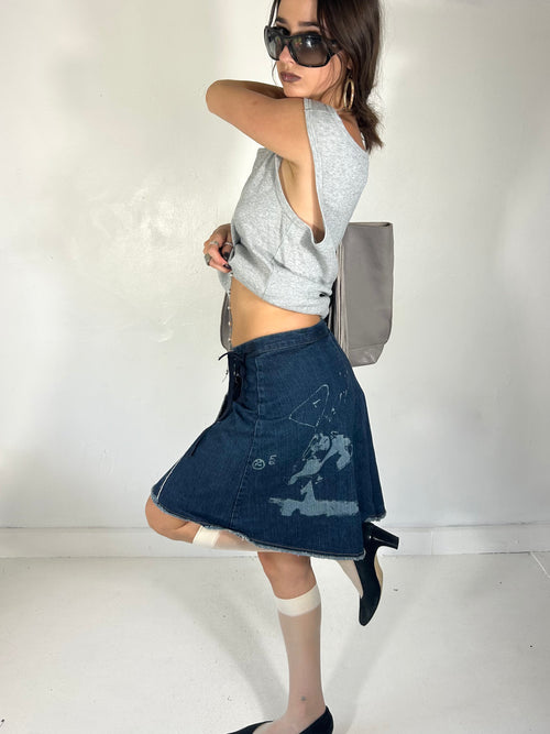 519 Print Midi