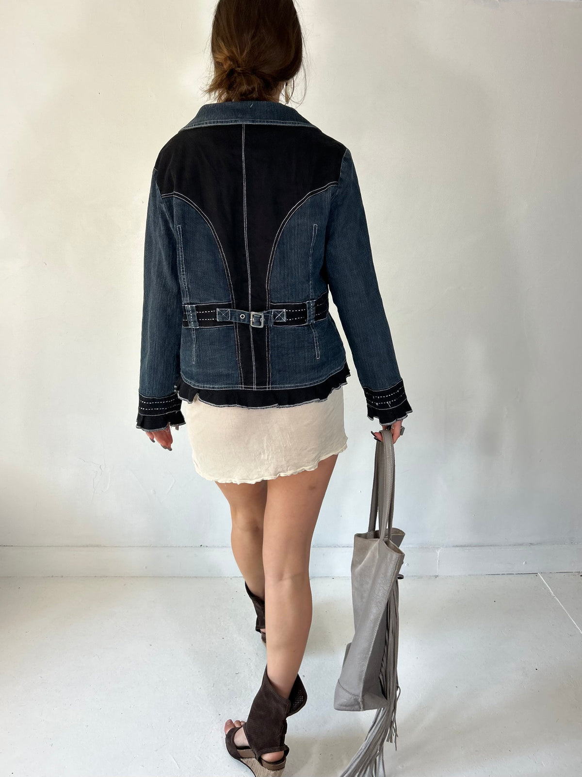 284 Denim Zip-up