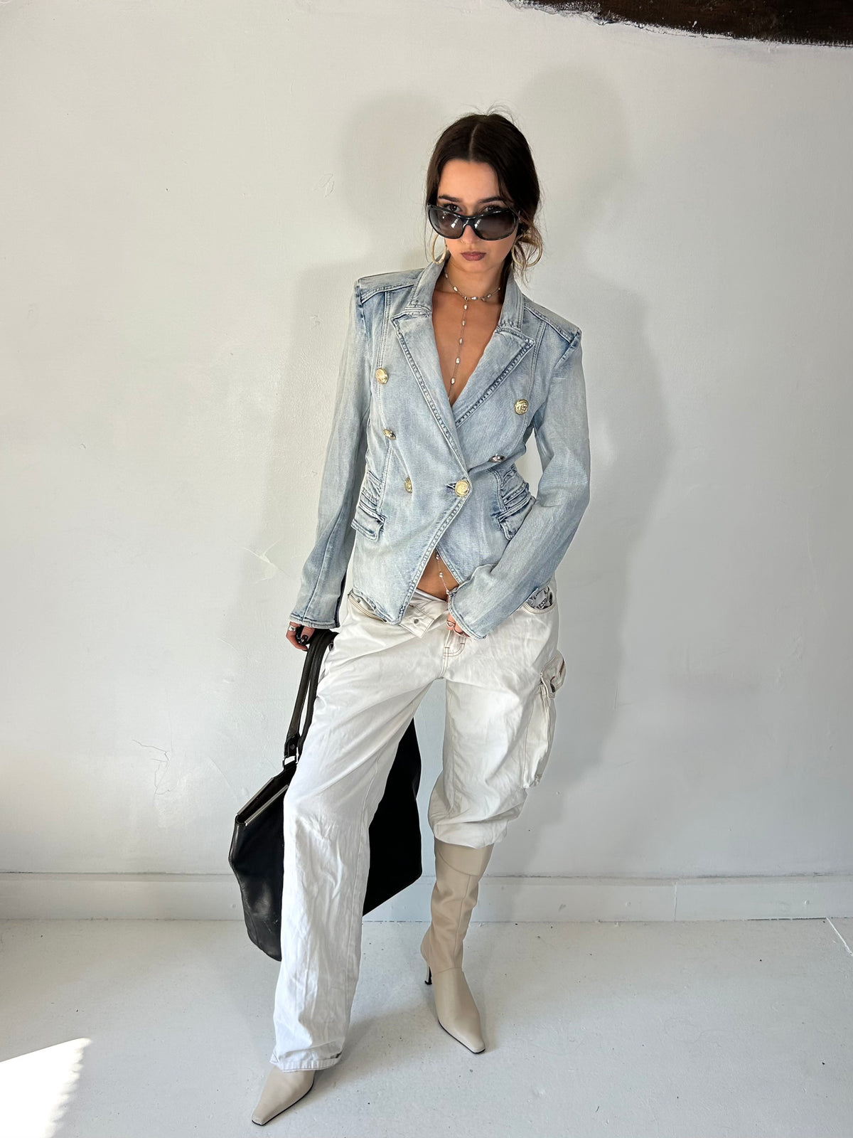 303 Denim Blazer