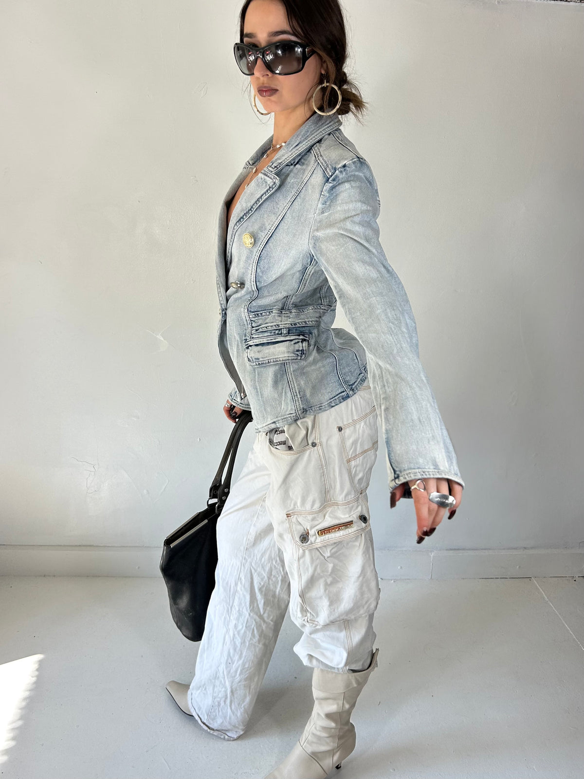 303 Denim Blazer