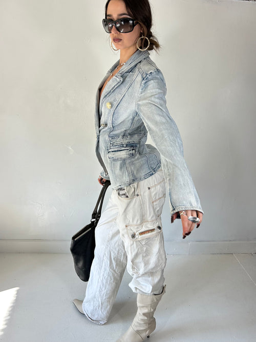 303 Denim Blazer