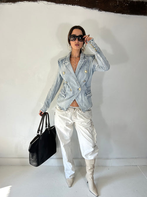 303 Denim Blazer