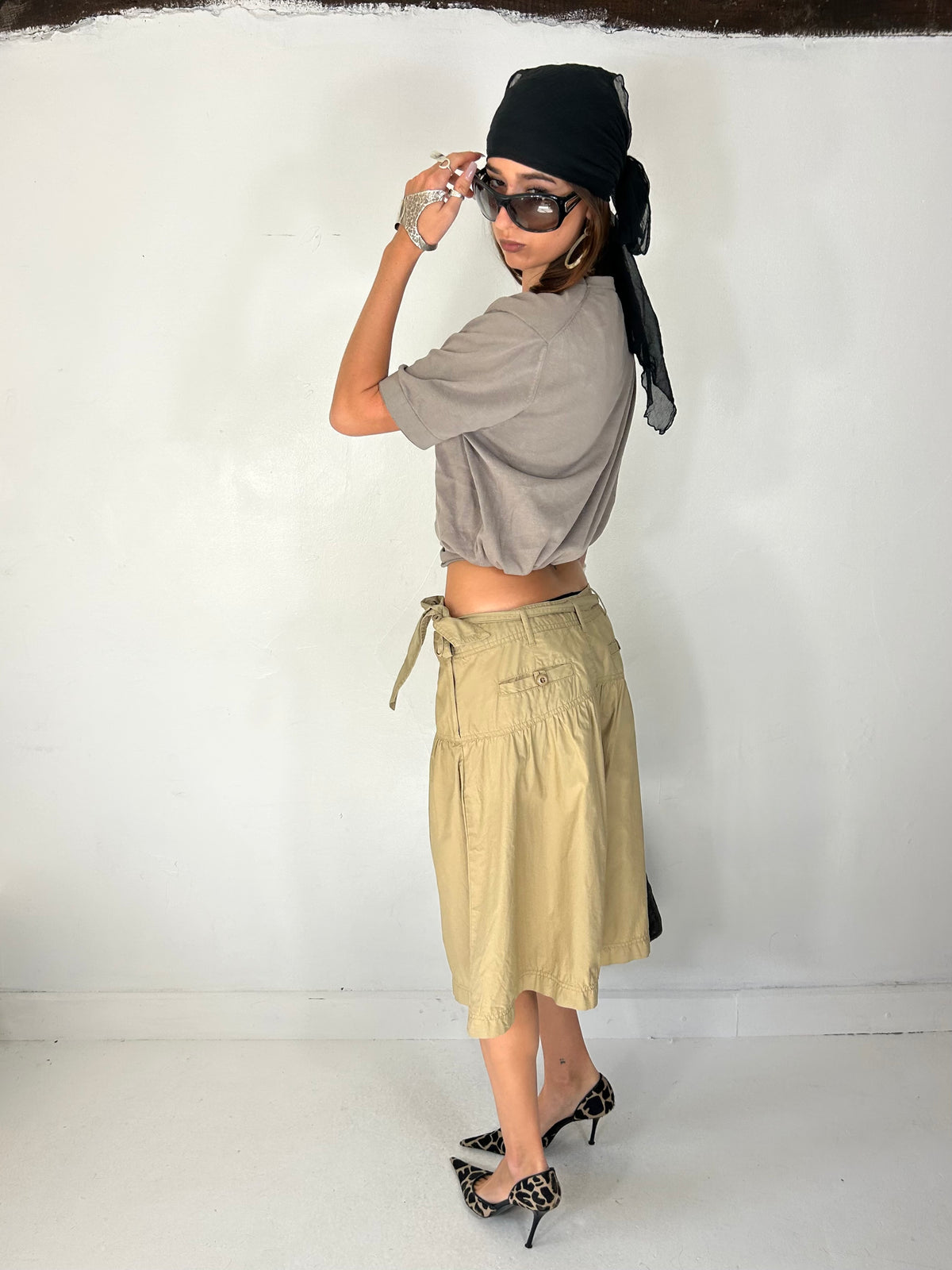 601 Drop Waist Midi