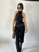 874 Sequin Halter