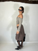 532 Tweed Midi