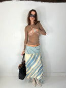 587 Distressed Maxi