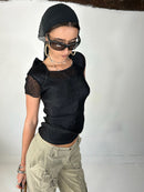955 Pleat Tee