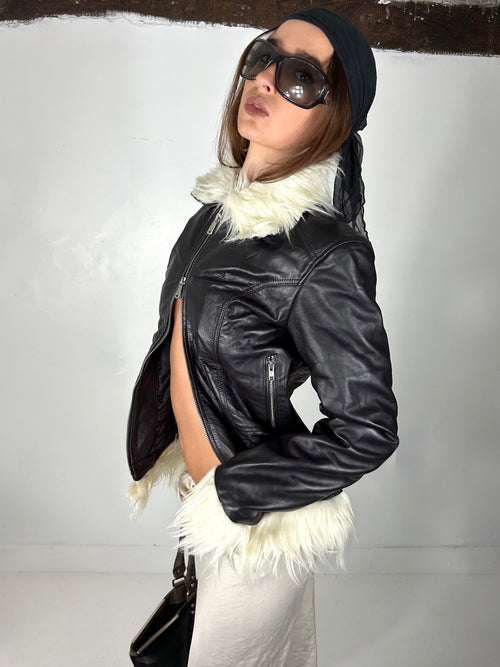 572 Fur Zip-Up