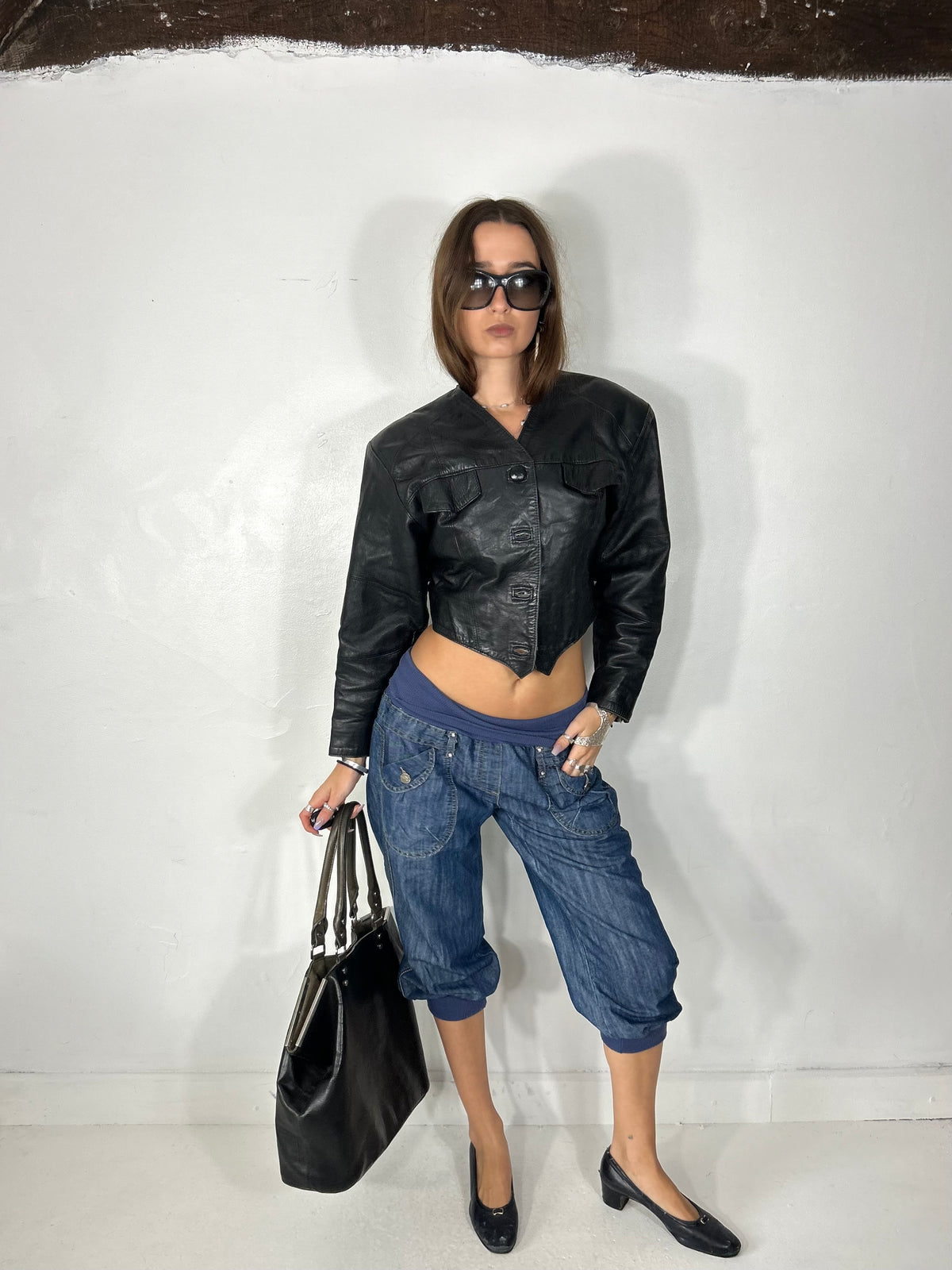 593 Denim Capri