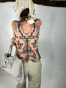 916 Embroidered Tank