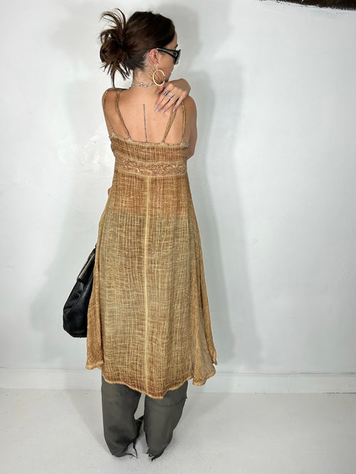 927 Lace-Up Drape
