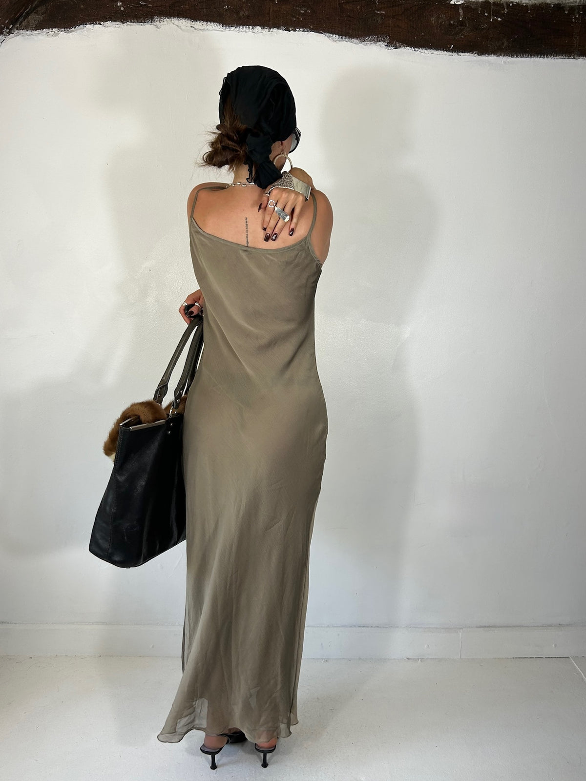 268 Khaki Maxi