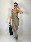 268 Khaki Maxi