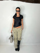 955 Pleat Tee