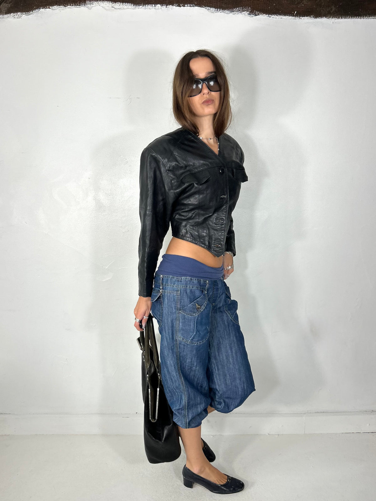 593 Denim Capri