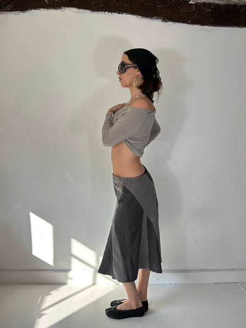 540 Charcoal Midi